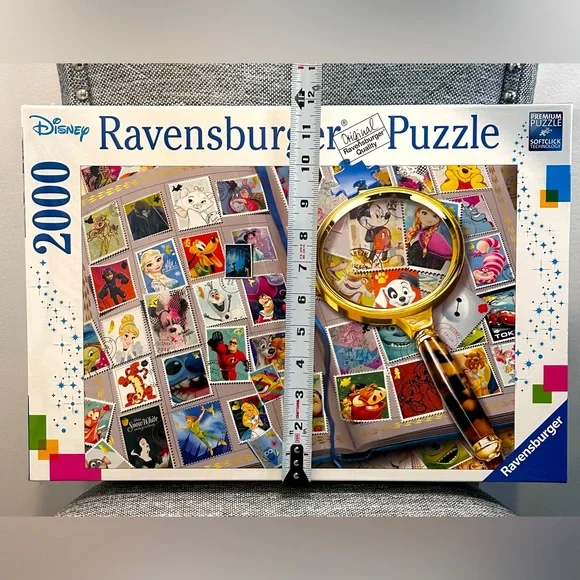 Disney Ravensburger 16706 Disney Stamp Album-2000 Pieces, Softclick Technology - Picture 4 of 9